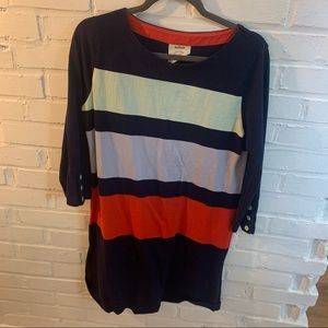 Dress- long sleeve, great colors!